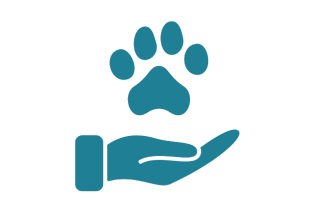 Donación para refugio de animales salvajes no liberables icono